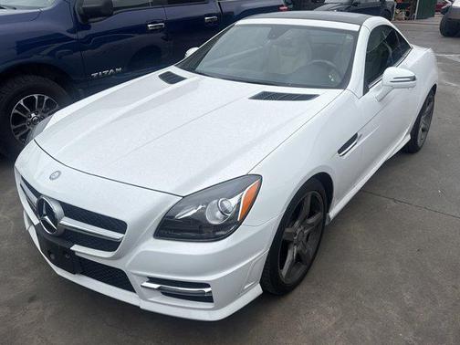 Polar White 2014 Mercedes-Benz SLK-Class SLK 250