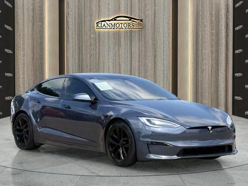 Midnight Silver Meta 2022 Tesla Model S Dual Motor All-Wheel Drive