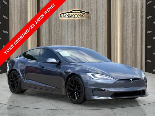 Midnight Silver Meta 2022 Tesla Model S Dual Motor All-Wheel Drive