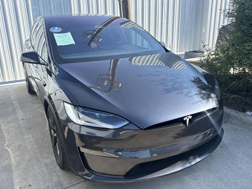 Stealth Grey 2025 Tesla Model X Long Range