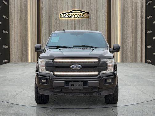 Shadow Black 2018 Ford F-150 Platinum