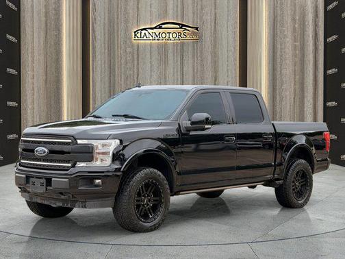 Shadow Black 2018 Ford F-150 Platinum