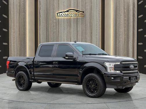 Shadow Black 2018 Ford F-150 Platinum