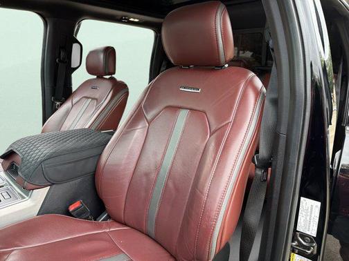 Shadow Black 2018 Ford F-150 Platinum