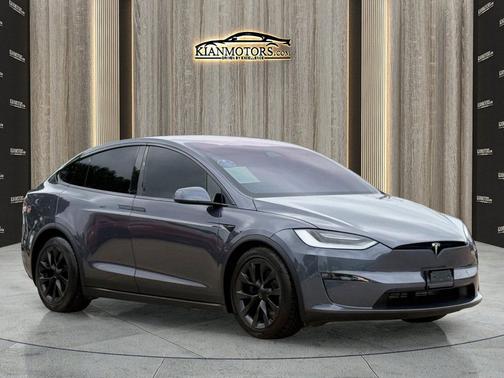 Midnight Silver Meta 2022 Tesla Model X Dual Motor All-Wheel Drive