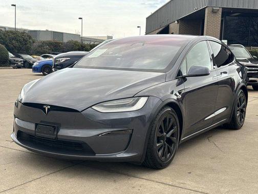 Midnight Silver Meta 2022 Tesla Model X Dual Motor All-Wheel Drive