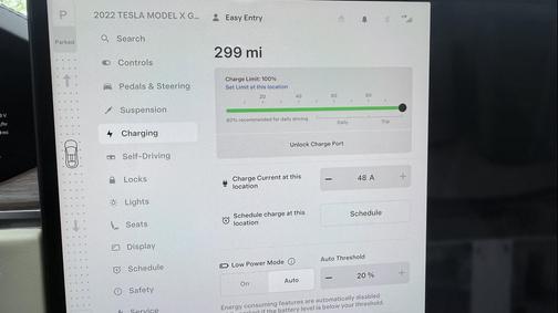 Midnight Silver Meta 2022 Tesla Model X Dual Motor All-Wheel Drive