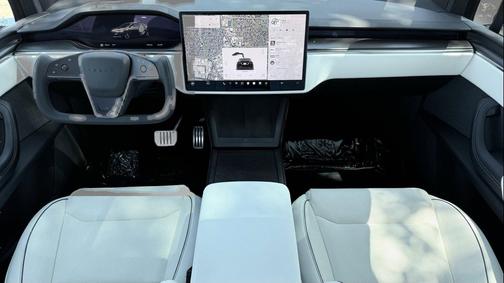 Solid Black 2022 Tesla Model X Plaid Tri Motor All-Wheel Drive