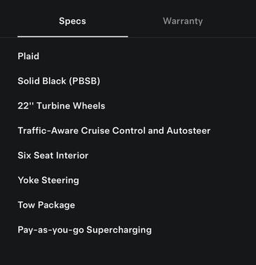 Solid Black 2022 Tesla Model X Plaid Tri Motor All-Wheel Drive