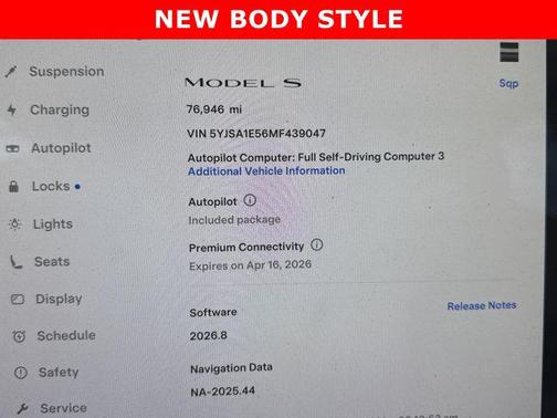 Solid Black 2021 Tesla Model S Long Range