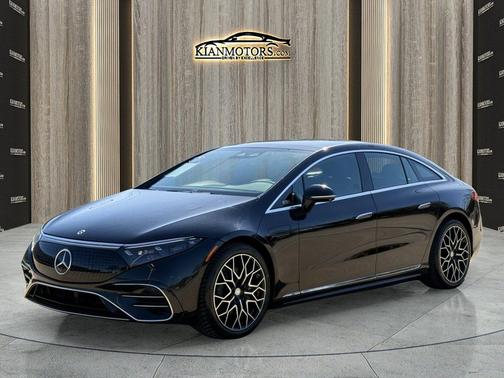 Obsidian Black Metal 2022 Mercedes-Benz EQS 580 4MATIC