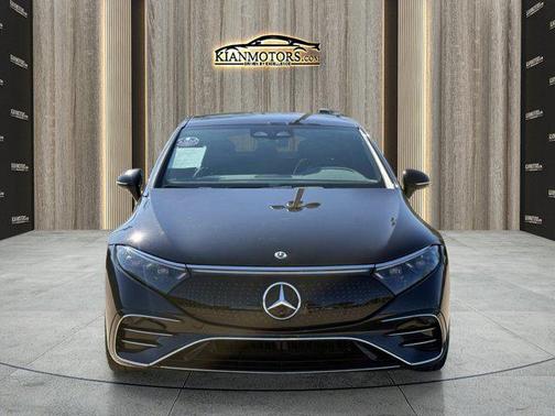 Obsidian Black Metal 2022 Mercedes-Benz EQS 580 4MATIC