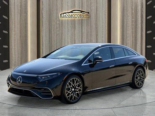 Obsidian Black Metal 2022 Mercedes-Benz EQS 580 4MATIC