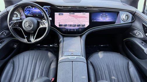 Obsidian Black Metal 2022 Mercedes-Benz EQS 580 4MATIC