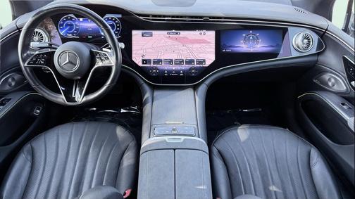 Obsidian Black Metal 2022 Mercedes-Benz EQS 580 4MATIC