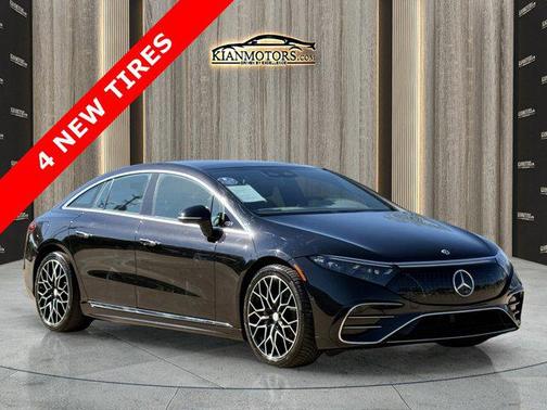 Obsidian Black Metal 2022 Mercedes-Benz EQS 580 4MATIC