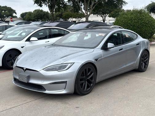 Lunar Silver 2024 Tesla Model S Long Range