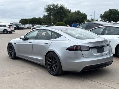 Lunar Silver 2024 Tesla Model S Long Range