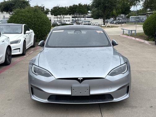 Lunar Silver 2024 Tesla Model S Long Range