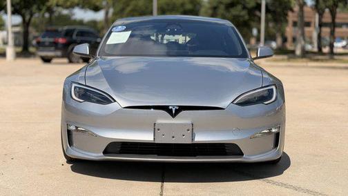 Lunar Silver 2024 Tesla Model S Long Range