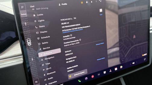 Burgundy Wrap 2024 Tesla Model X Long Range