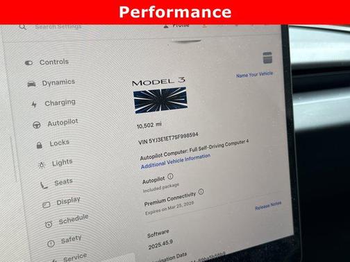 2025 Tesla Model 3 Performance