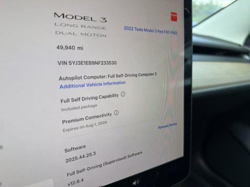 2022 Tesla Model 3 Long Range