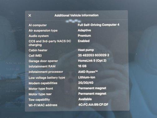 Solid Black 2023 Tesla Model X Standard Range