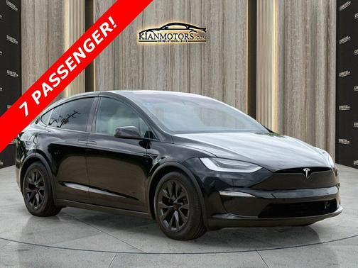 Solid Black 2022 Tesla Model X Dual Motor All-Wheel Drive