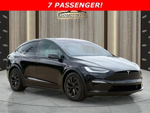 Solid Black 2022 Tesla Model X Dual Motor All-Wheel Drive