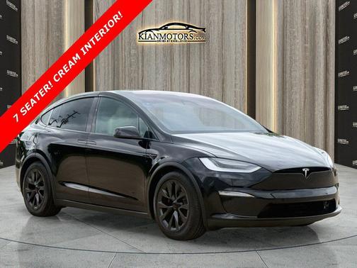 Solid Black 2022 Tesla Model X Dual Motor All-Wheel Drive
