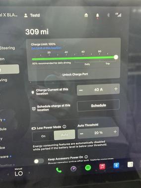 Solid Black 2022 Tesla Model X Dual Motor All-Wheel Drive