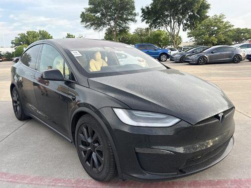 Solid Black 2022 Tesla Model X Dual Motor All-Wheel Drive