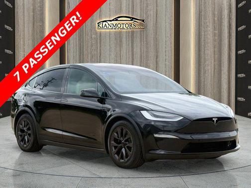 Solid Black 2022 Tesla Model X Dual Motor All-Wheel Drive