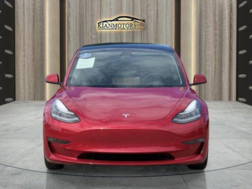 Red Multi-Coat 2020 Tesla Model 3 Long Range
