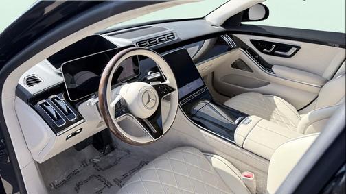 Black 2021 Mercedes-Benz S-Class 4MATIC