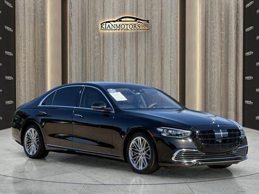 Black 2021 Mercedes-Benz S-Class 4MATIC