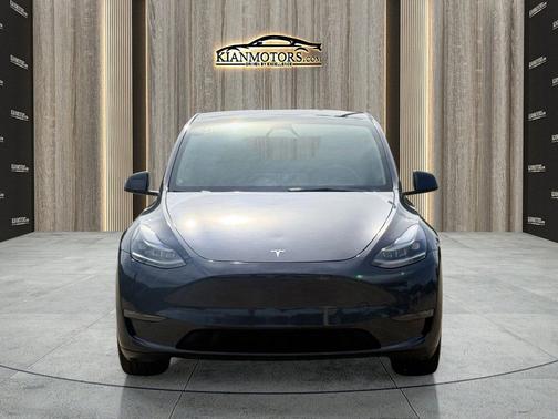 Stealth Grey 2025 Tesla Model Y Long Range Dual Motor All-Wheel Drive