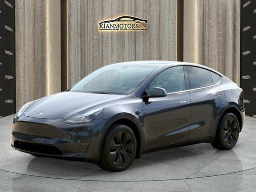 Stealth Grey 2025 Tesla Model Y Long Range Dual Motor All-Wheel Drive