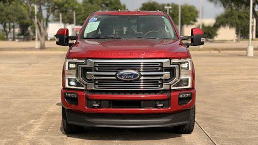 Rapid Red Metallic T 2021 Ford F-350 Limited