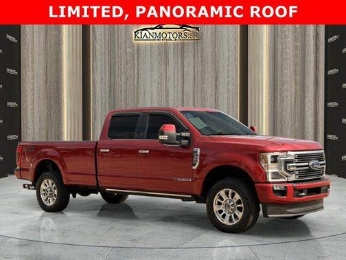Rapid Red Metallic T 2021 Ford F-350 Limited