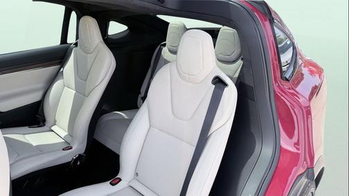 Red Multi-Coat 2022 Tesla Model X Dual Motor All-Wheel Drive