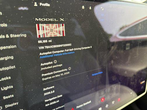 Deep Blue Metallic 2022 Tesla Model X Plaid Tri Motor All-Wheel Drive