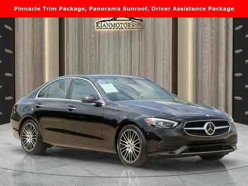 Black 2023 Mercedes-Benz C-Class Sedan