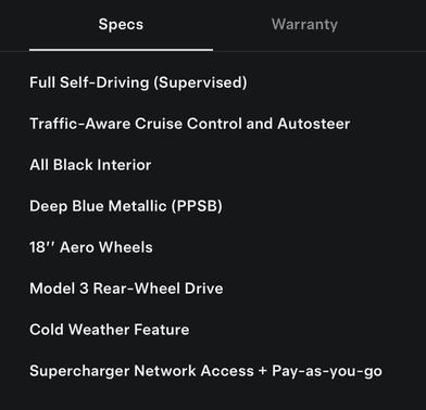 Deep Blue Metallic 2023 Tesla Model 3 Standard Range