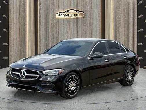Black 2025 Mercedes-Benz C-Class C 300