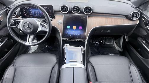 Black 2025 Mercedes-Benz C-Class C 300