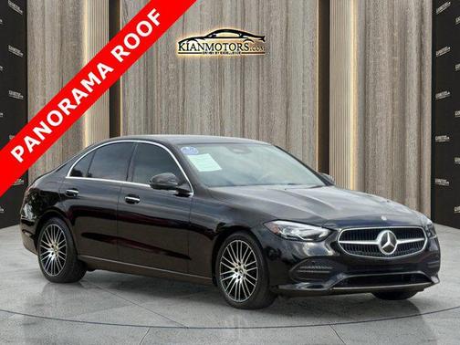 Black 2025 Mercedes-Benz C-Class C 300