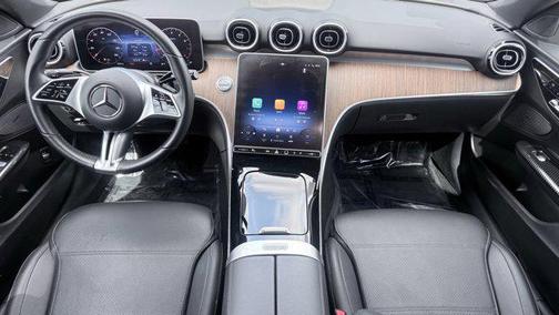 Black 2025 Mercedes-Benz C-Class C 300