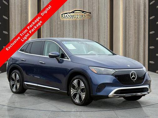 Twilight Blue Metall 2023 Mercedes-Benz EQE 350 4MATIC